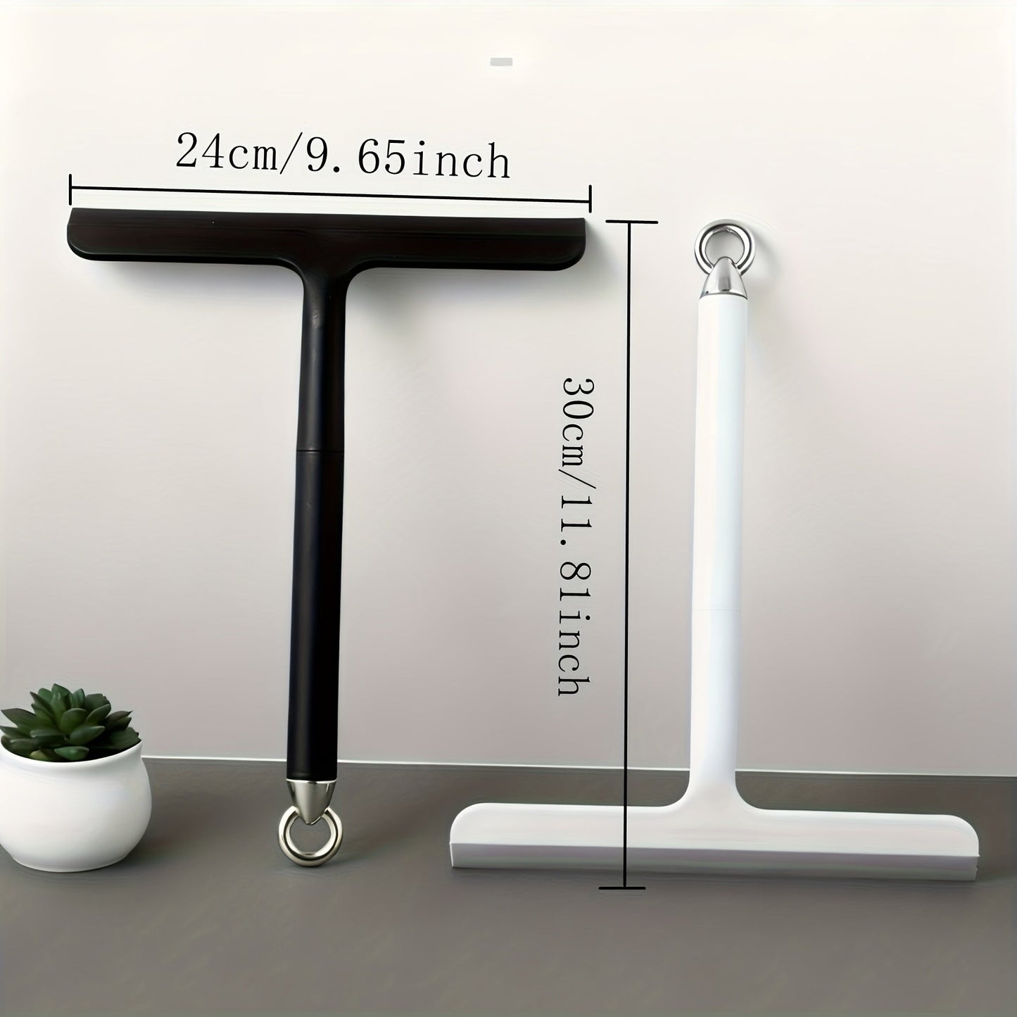 Duschabzieher aus Silikon | 24 cm breite Klinge | Karnz