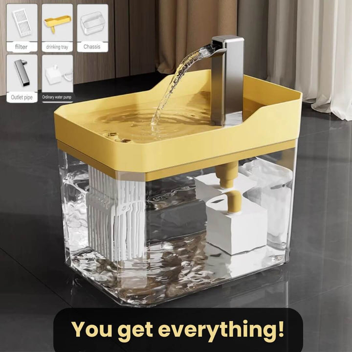 Katzen-Trinkbrunnen 360° Sensor 1,5 L leise | Karnz