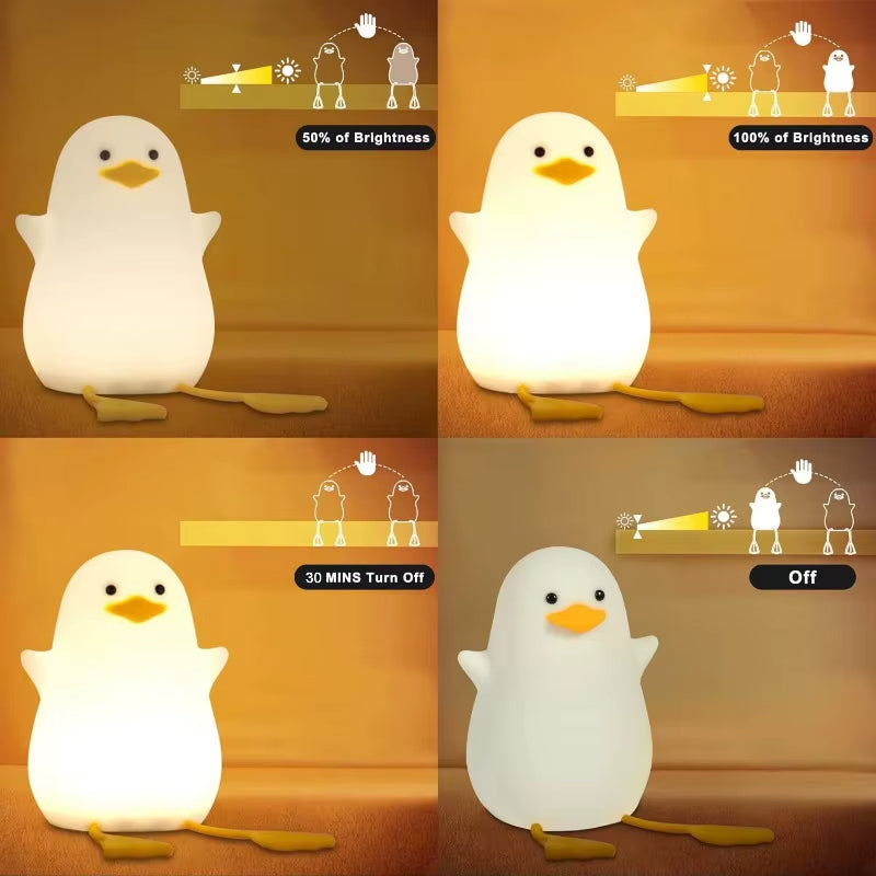 Charmante Ente Soft Glow LED Schreibtischlampe | Karnz