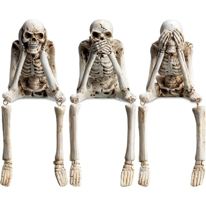 Karnz | Halloween Harz-Skelett-Figuren