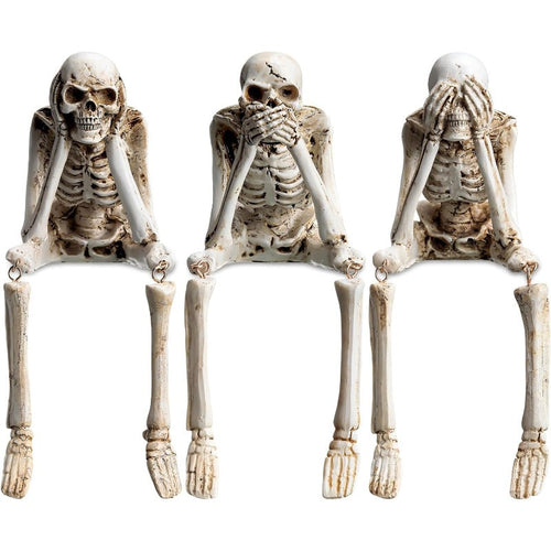 Karnz | Halloween Harz-Skelett-Figuren
