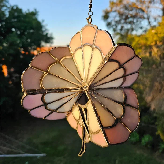 GraceSpin - Elegante Glaskunst Spinner Schale