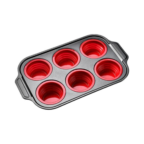 Karnz | Pressemitteilung Silikon Muffinform mit stabilem Metallrahmen
