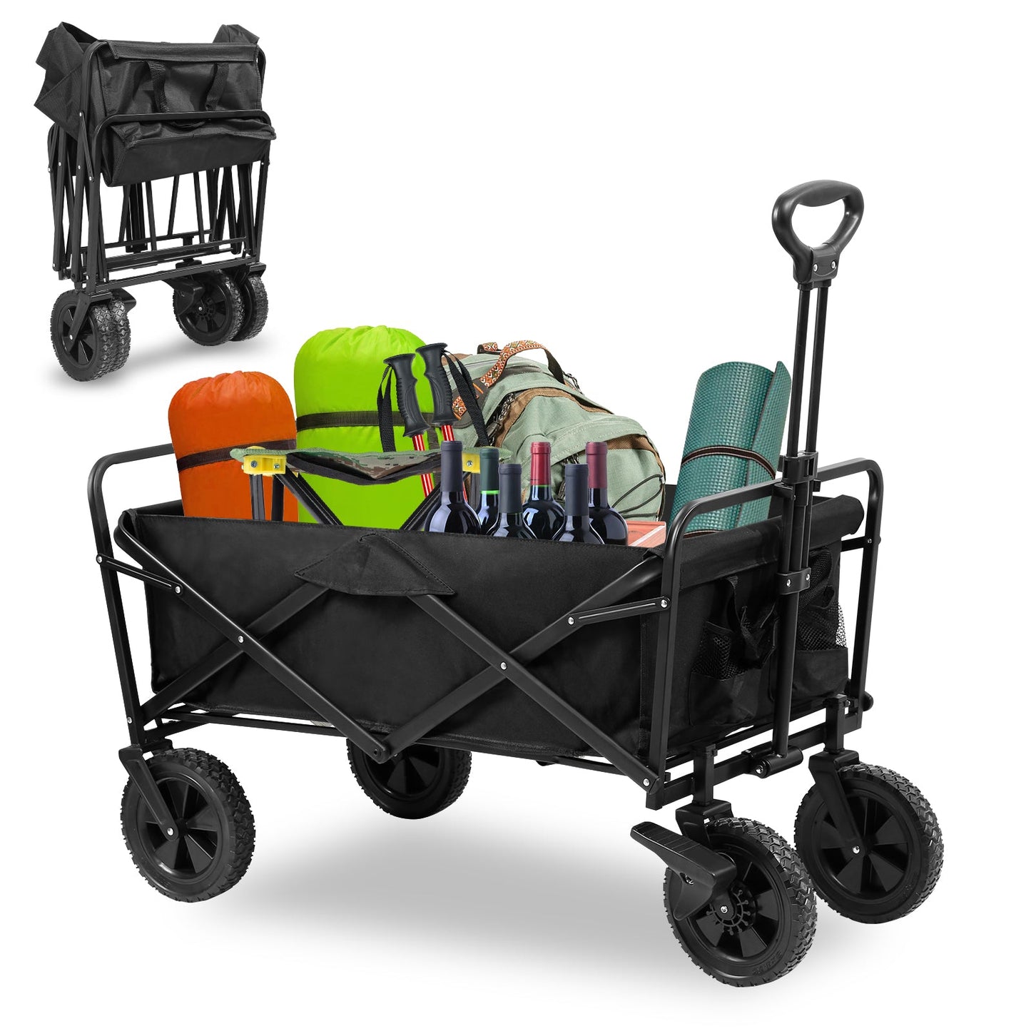 Bollerwagen Kippwagen Transportwagen 100kg Belastbarkeit | Karnz