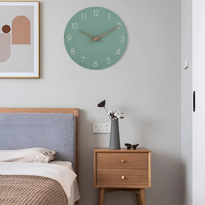 Holz-Wanduhr – Minimalistisches Design für modernes Wohnen | Karnz