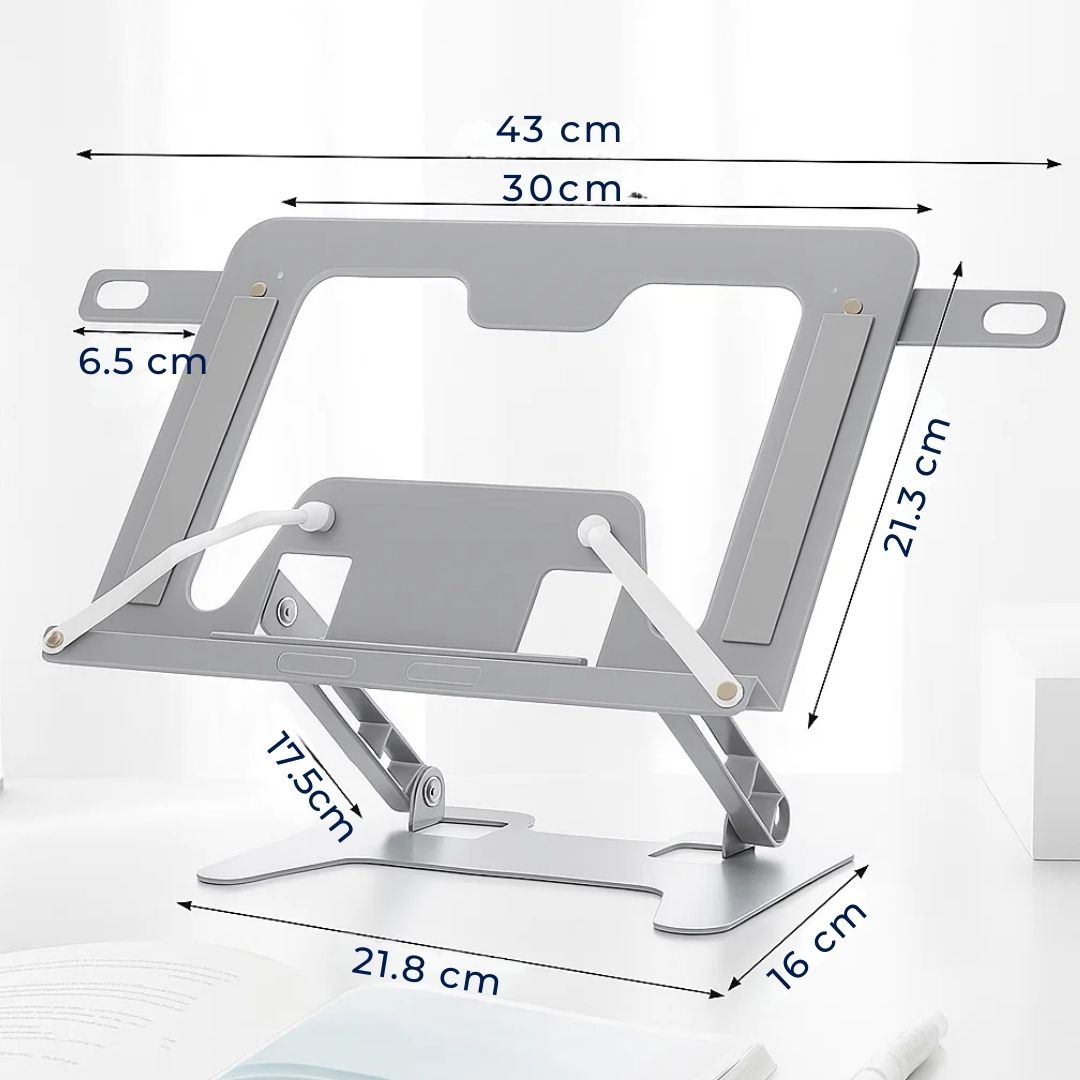 ReadEase | Verstellbarer Leseständer – Ergonomische Nackenentlastung – Kompakt faltbares Design – Für Komfort zu Hause, im Büro und unterwegs Karnz