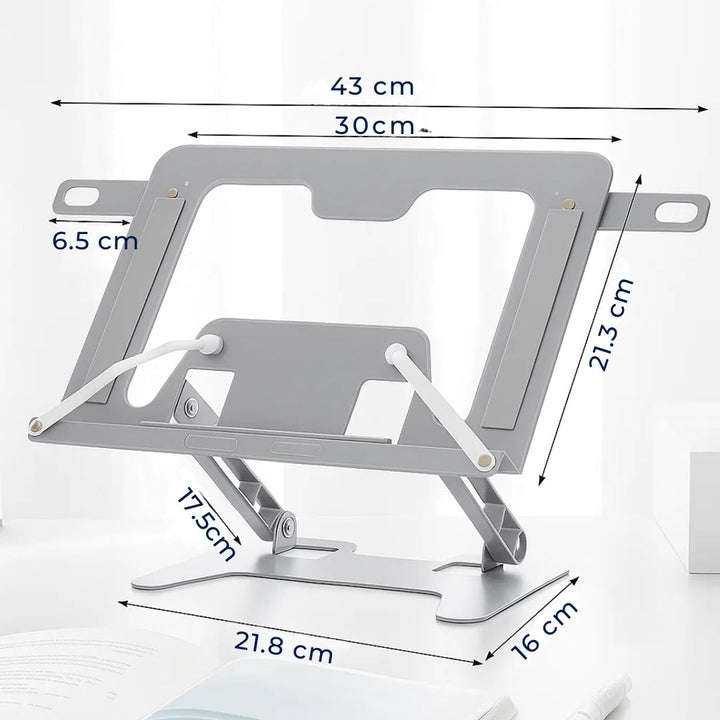 ReadEase | Verstellbarer Leseständer – Ergonomische Nackenentlastung – Kompakt faltbares Design – Für Komfort zu Hause, im Büro und unterwegs Karnz