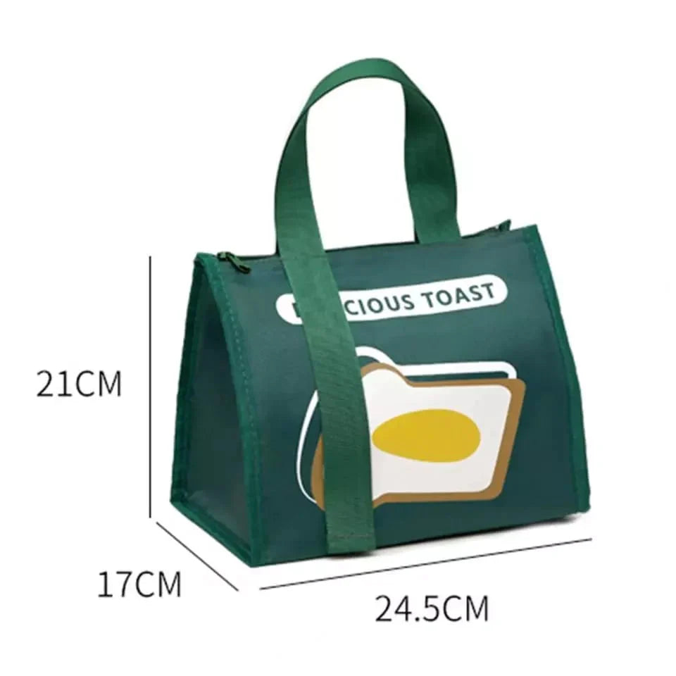 Cartoon Isolierte Thermo Lebensmittel Lunch Tasche Karnz