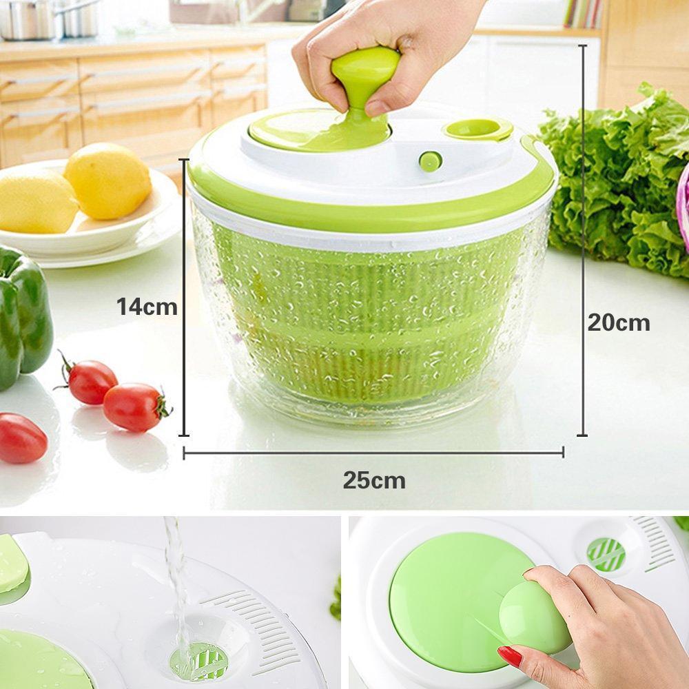 Haushalts-Salat-Dehydrator Manuelle Gemüse-Waschmaschine | Karnz