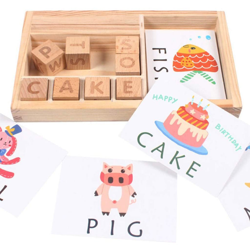 Alphabet-Bausteinspielzeug für Kinder | Karnz