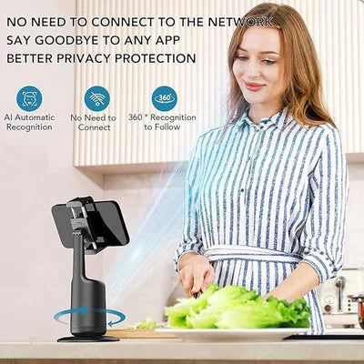 📸360° Drehung Smart Auto Gesicht Objektverfolgungs Halter
