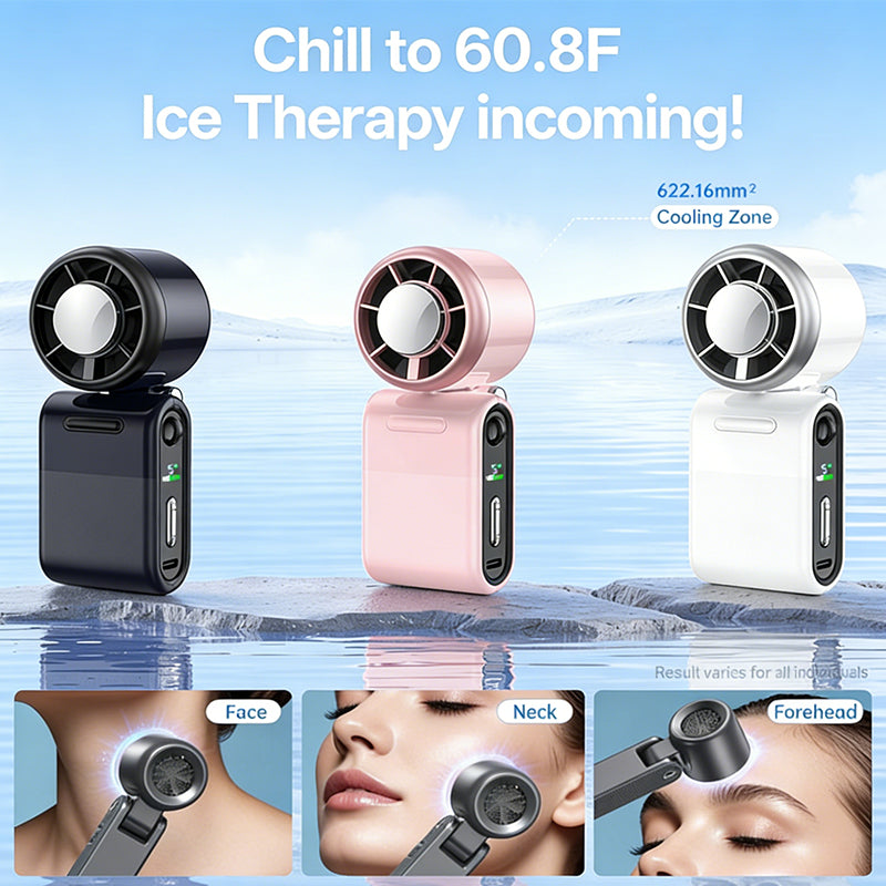 Faltbarer Handheld Turbo Mini Tragbarer Ventilator | Karnz