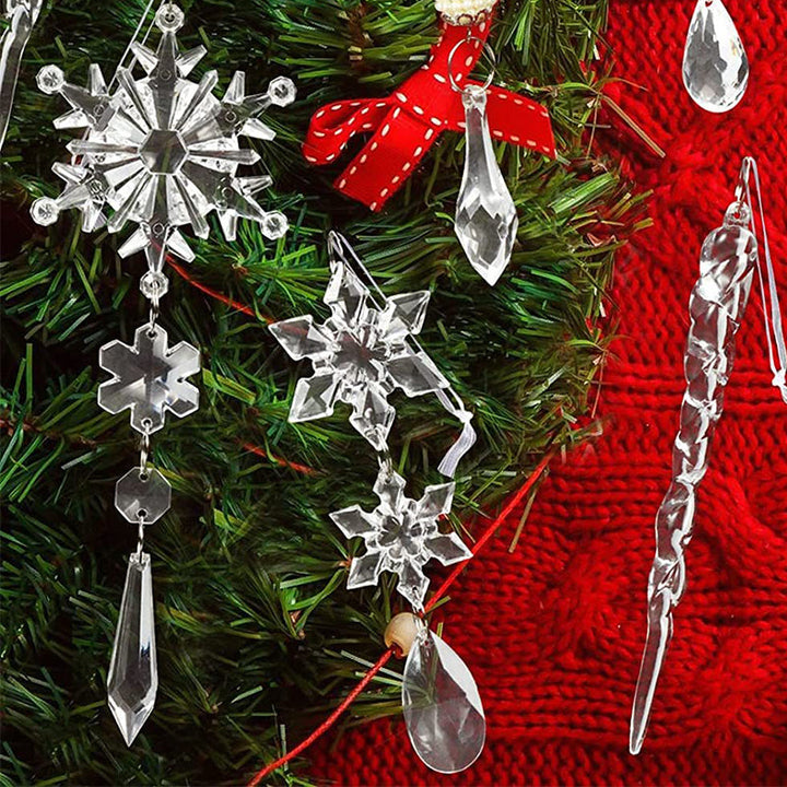 Kristall Weihnachtsschneeflockendekoration | Karnz
