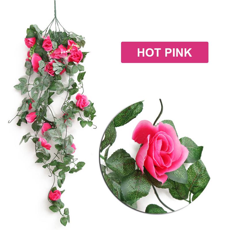 Wanddekoration Hängende Blumenranke | Karnz