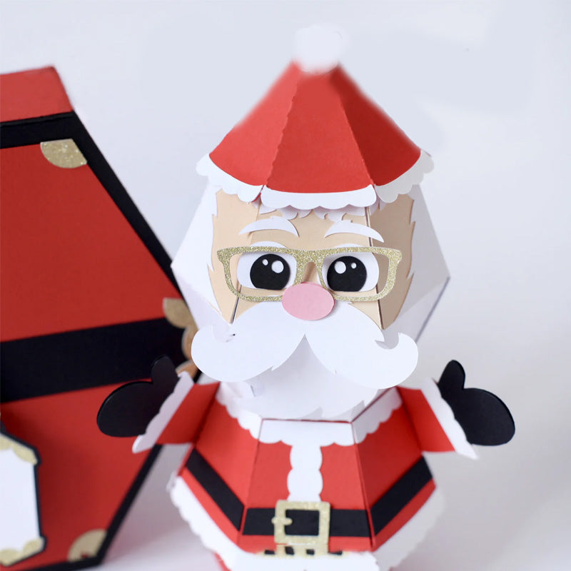 3D Pop-Up Karte für den Weihnachtsmann Streich | Karnz
