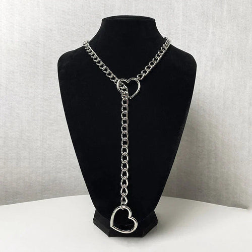 Gothic-Punk-Herzkette