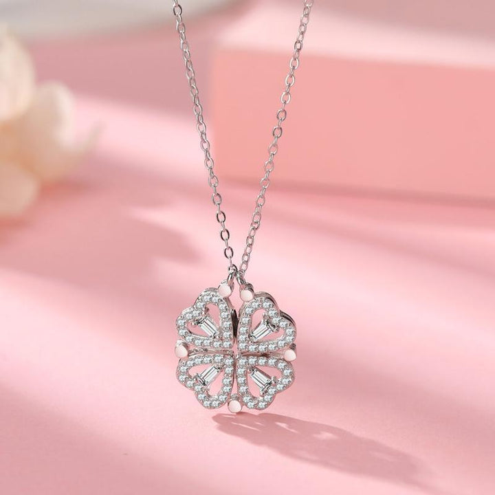 Hollow Four-Leaf Clover Necklace | Karnz