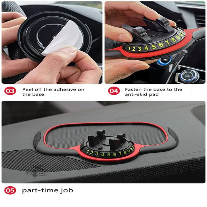 Multifunktionales Auto-Antirutschmatte Auto-Handyhalter | Karnz