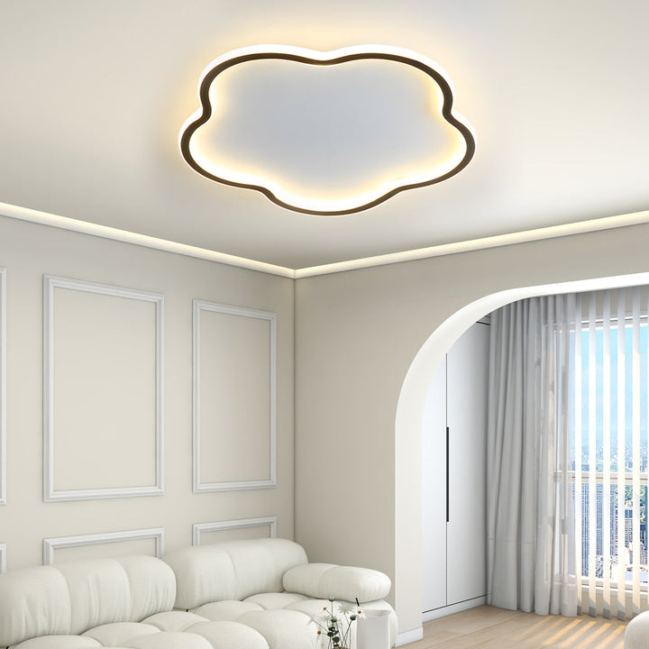 Nordische Deckenleuchte im Pentagramm Design – Aluminium Deckenlampe für Schlafzimmer | Karnz