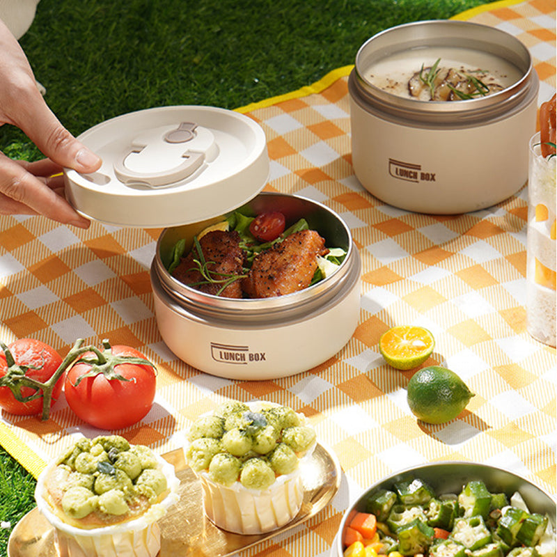 Edelstahl tragbare isolierte Lunchbox | Karnz