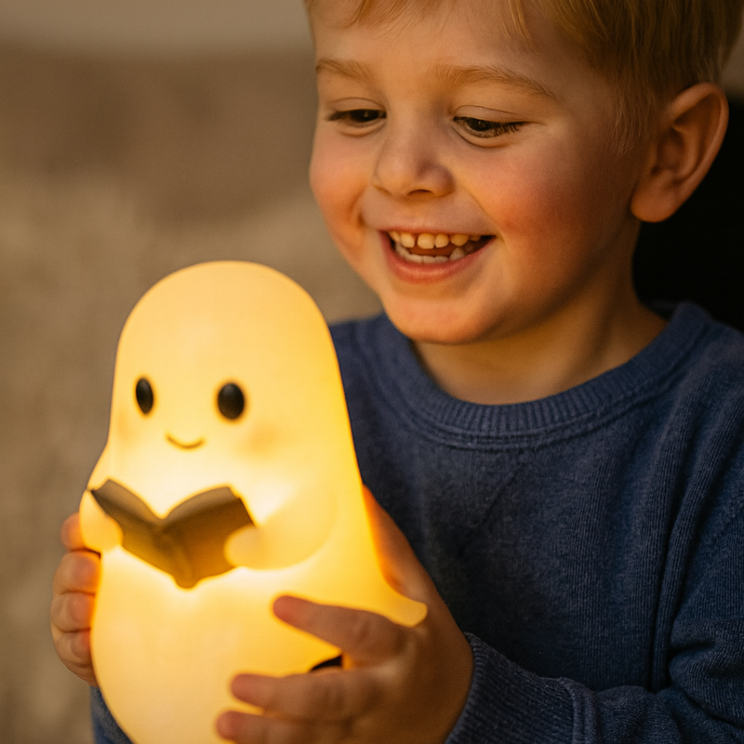 NachtGeist Lampe – Handgefertigte dekorative Nachtlampe mit warmem Licht | Karnz