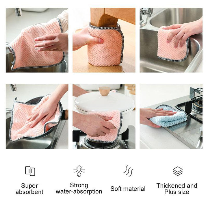 Ultra-absorbierende Mikrofaser-Geschirrtücher (5 Stück) | Karnz