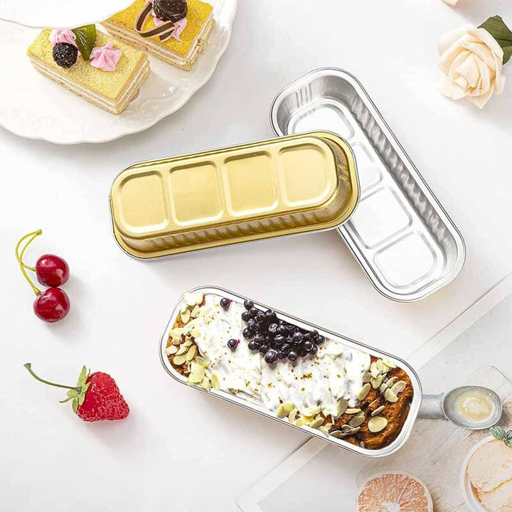 EINWEG ALUMINIUMFOLIE DESSERTFORM | Karnz