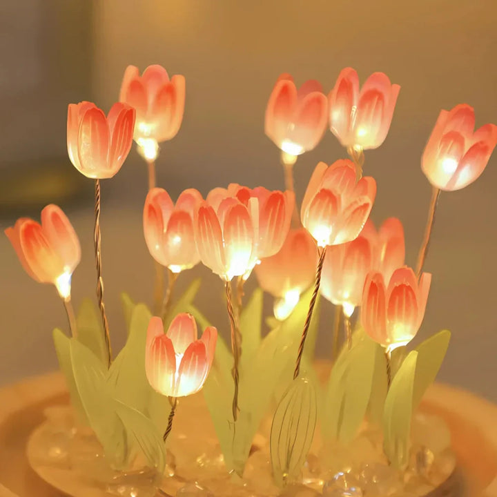 Glasglocke Tulpenlicht | Karnz