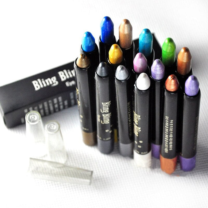 15-Farben-Highlighter-Lidschattenstift