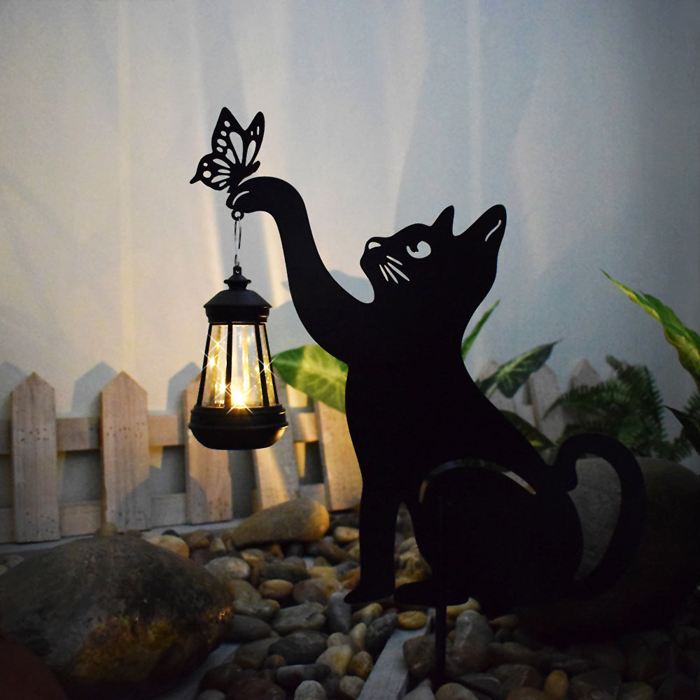 Kat Solar Gartenlicht mit hängender Laterne – Dekorative Outdoor-LED | Karnz