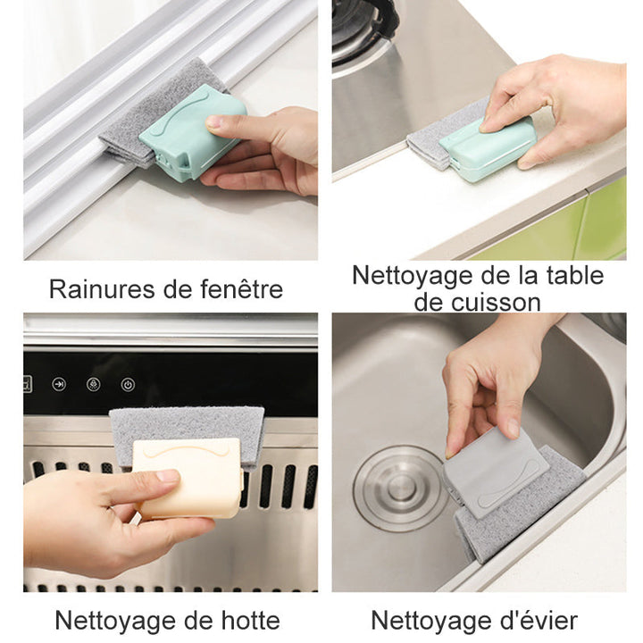 Magische Reinigungsbürste für Fenster- und Türschlitze | Karnz