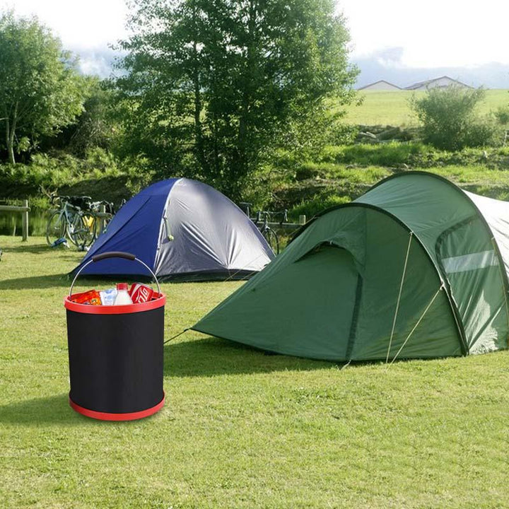 Tragbarer zusammenklappbarer Eimer für Outdoor-Angeln | Karnz