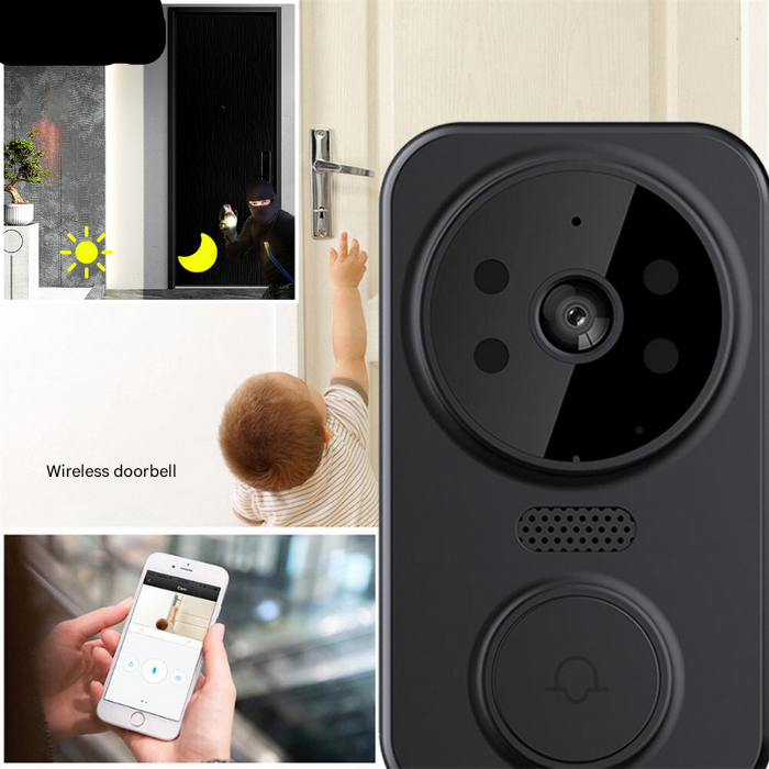 Noctiq Smart WLAN Video-Türgong - HD-Kamera, Nachtsicht, Bewegungssensor | Karnz