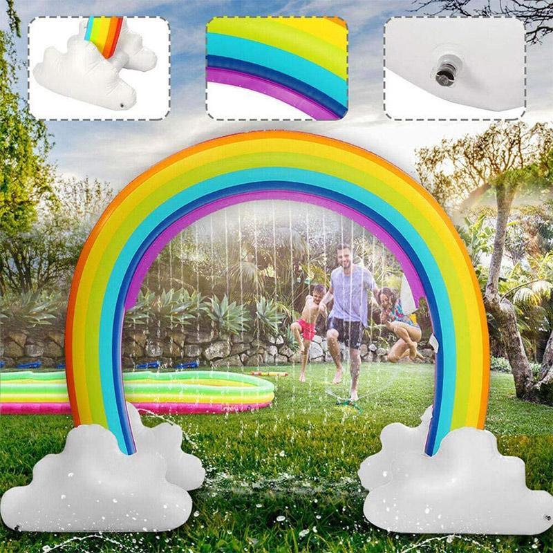 Regenbogen Spray Bogen Aufblasbar | Karnz