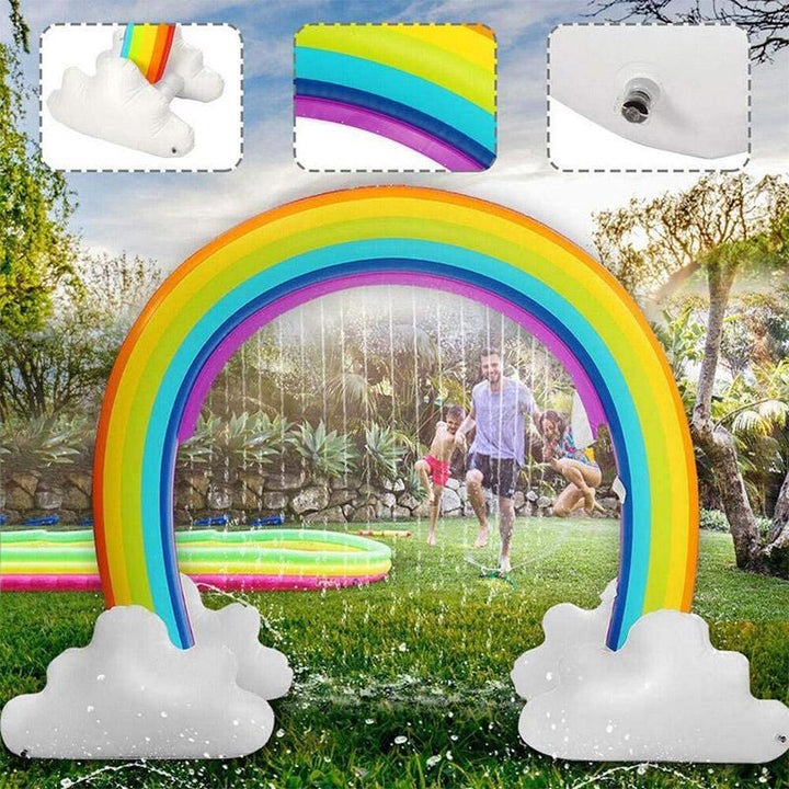 Regenbogen Spray Bogen Aufblasbar | Karnz