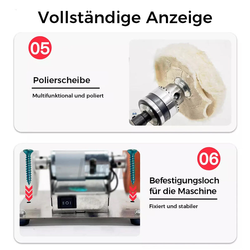 Kleine elektrische Schleifmaschine | Karnz