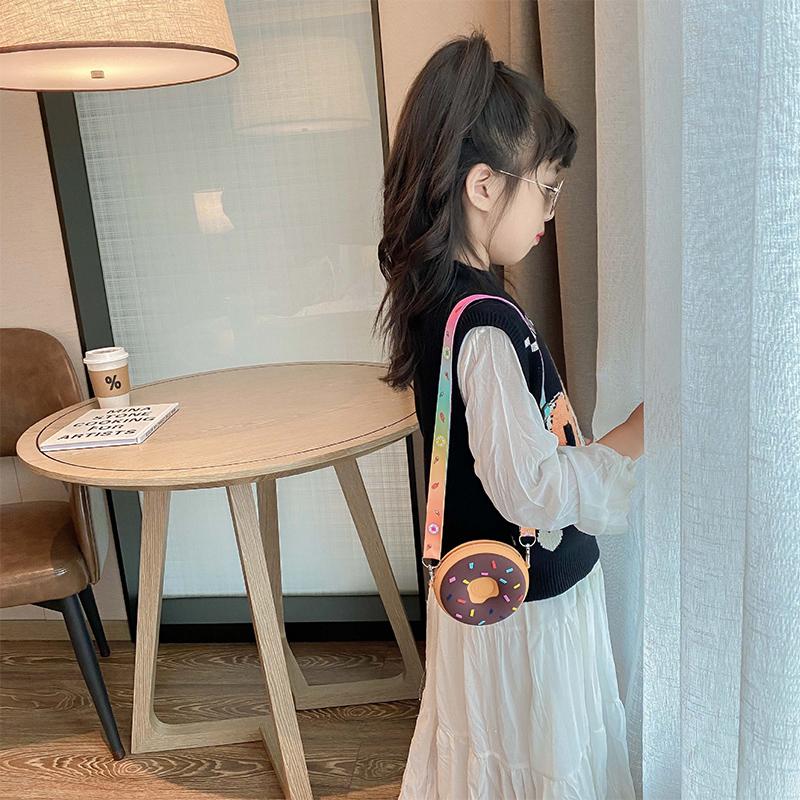 Donut-Schultertasche für Kinder