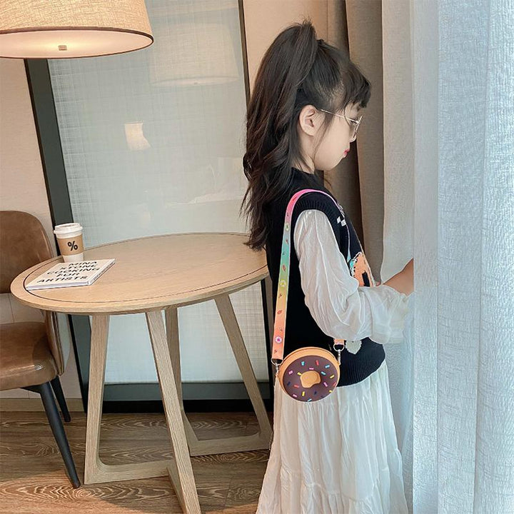 Donut-Schultertasche für Kinder