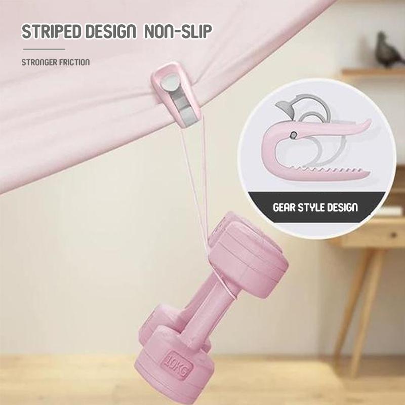 Bettdeckenhalter, Bettdeckenclip