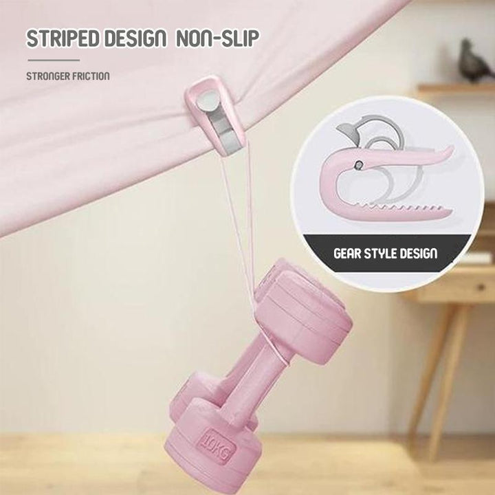 Bettdeckenhalter, Bettdeckenclip