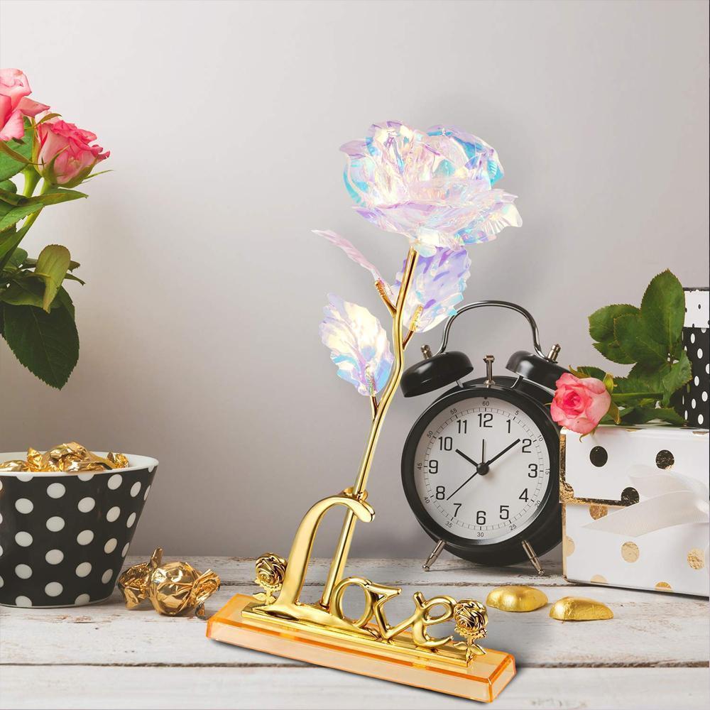 Bunte Galaxy Rose mit Liebe | Karnz