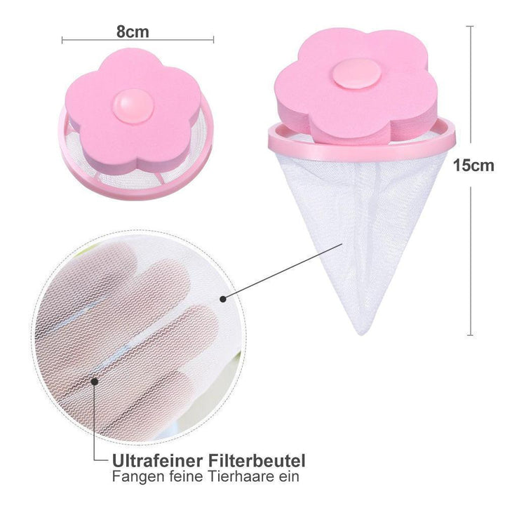 Waschmaschine Mesh Filterbeutel für Fell & Fussel Tierhaarentferner | Karnz