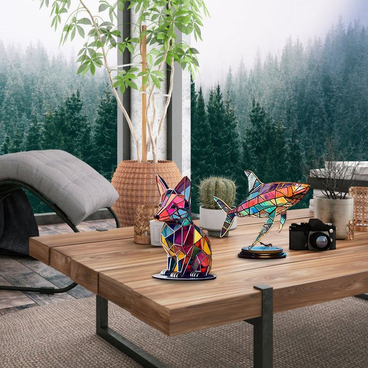 Wildlife Art mit Base Wildtier Desktop Dekorationen | Karnz