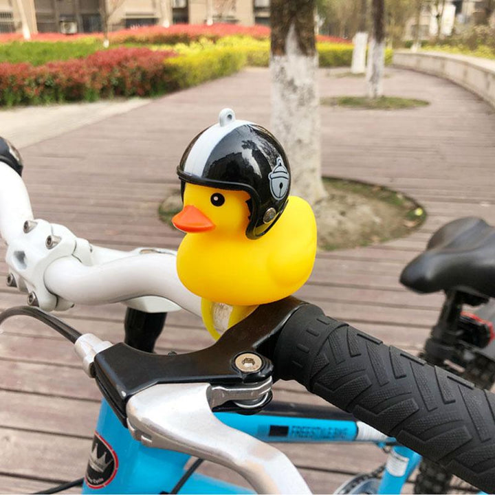 Kleine gelbe Entenfahrradklingel Karnz