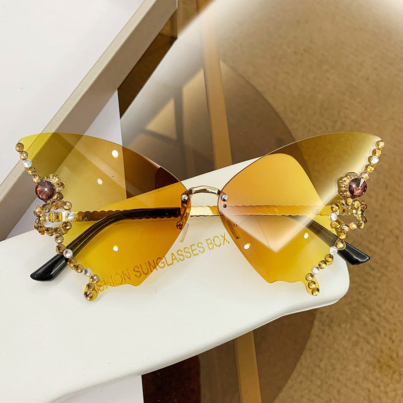 Schmetterlings-Sonnenbrille