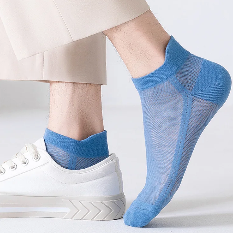 Ultradünne Liner-Socken, rutschfeste No-Show-Socken