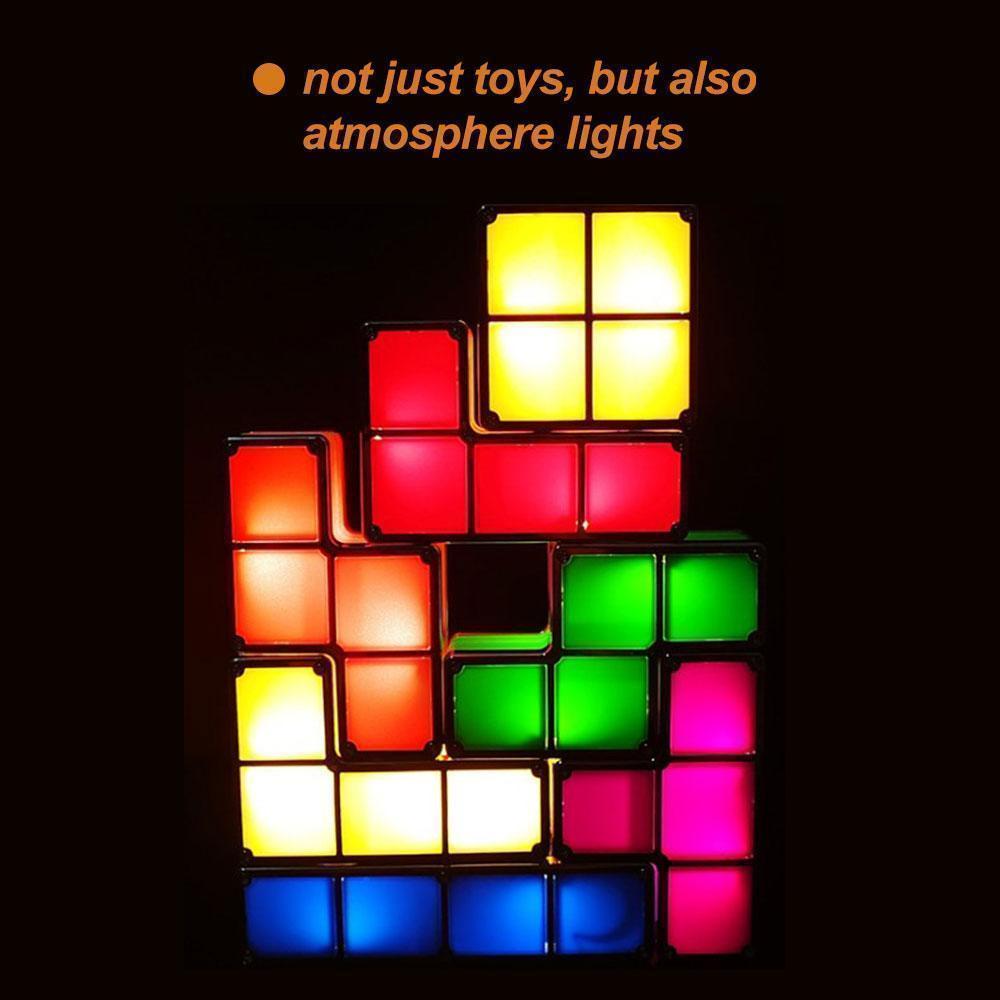 Tetris Stapelbares LED-Nachtlicht | Karnz