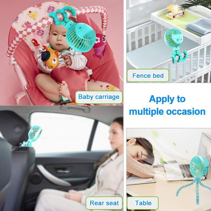 Mini deformierbarer tragbarer Ventilator | Karnz
