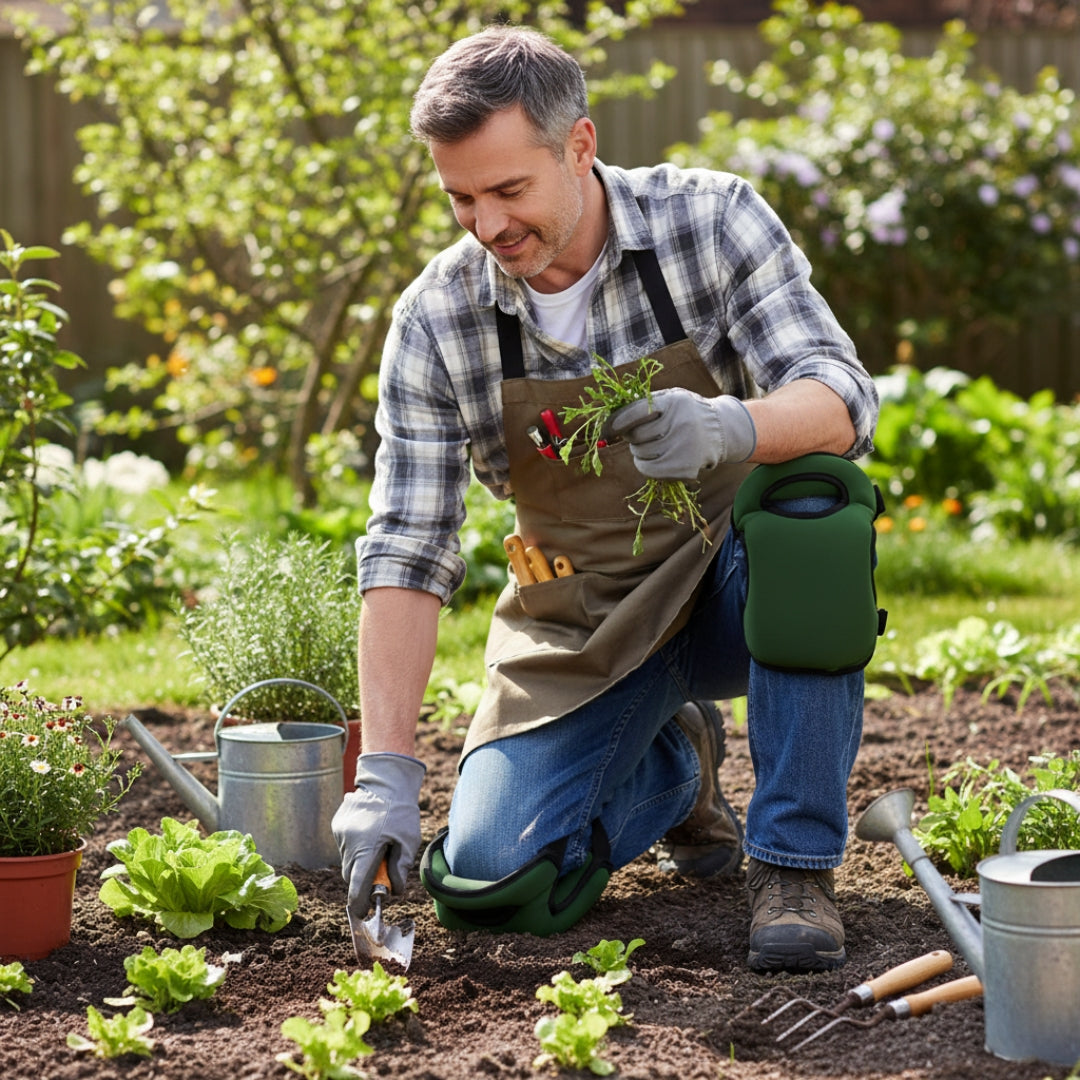 Kniebeschwerdelinderungs-Kissen – Dicke Schaumunterstützung – Schützt Gelenke & Reduziert Belastung – Gartenarbeit & DIY-Nutzung Karnz