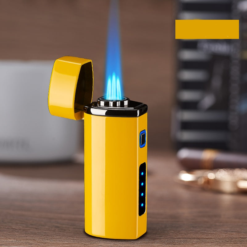 Triple Flame Winddicht USB Lade Jet Feuerzeug | Karnz